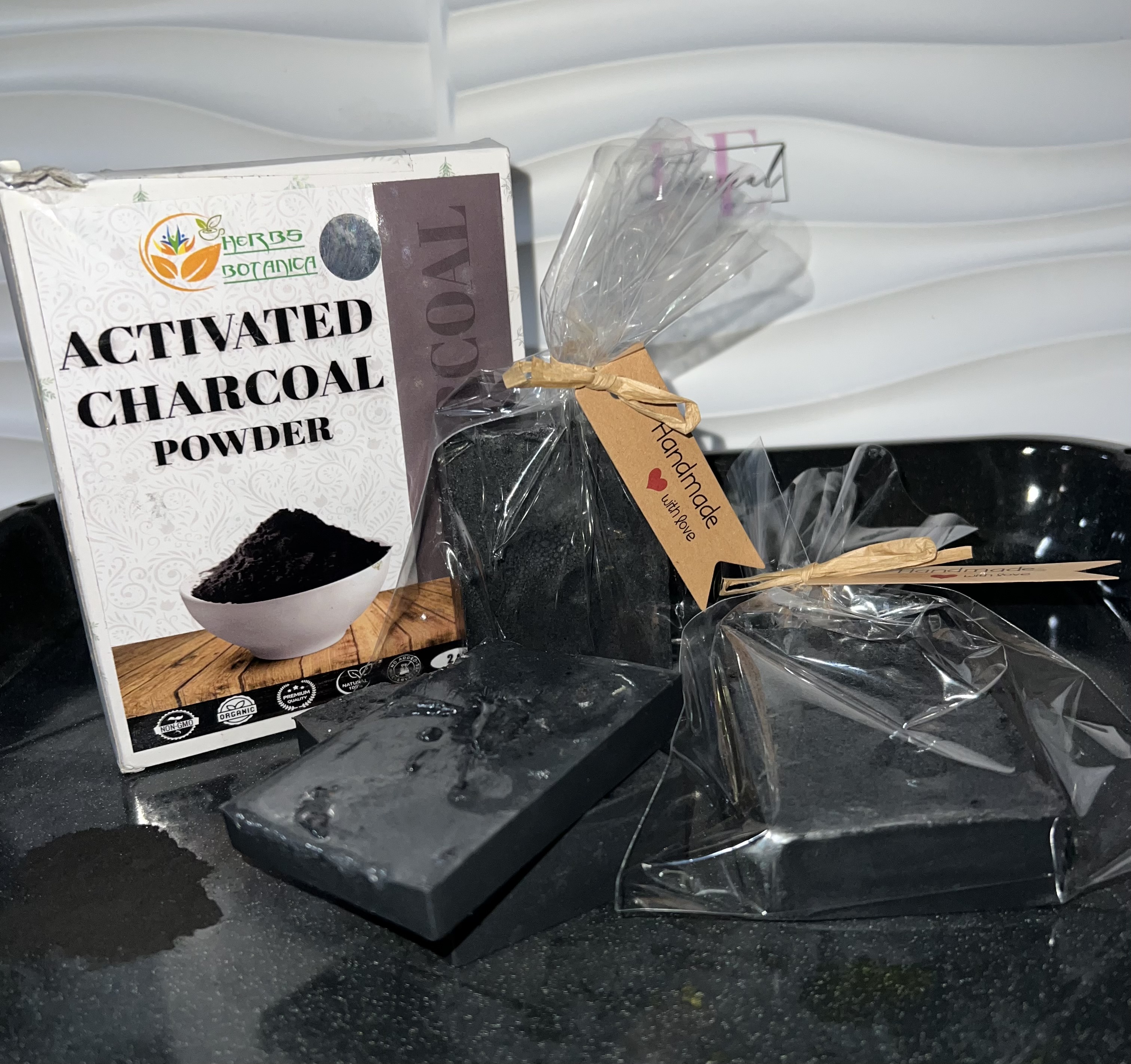 Ethereal Cosmetics Charcoal Soap Bar — View 2