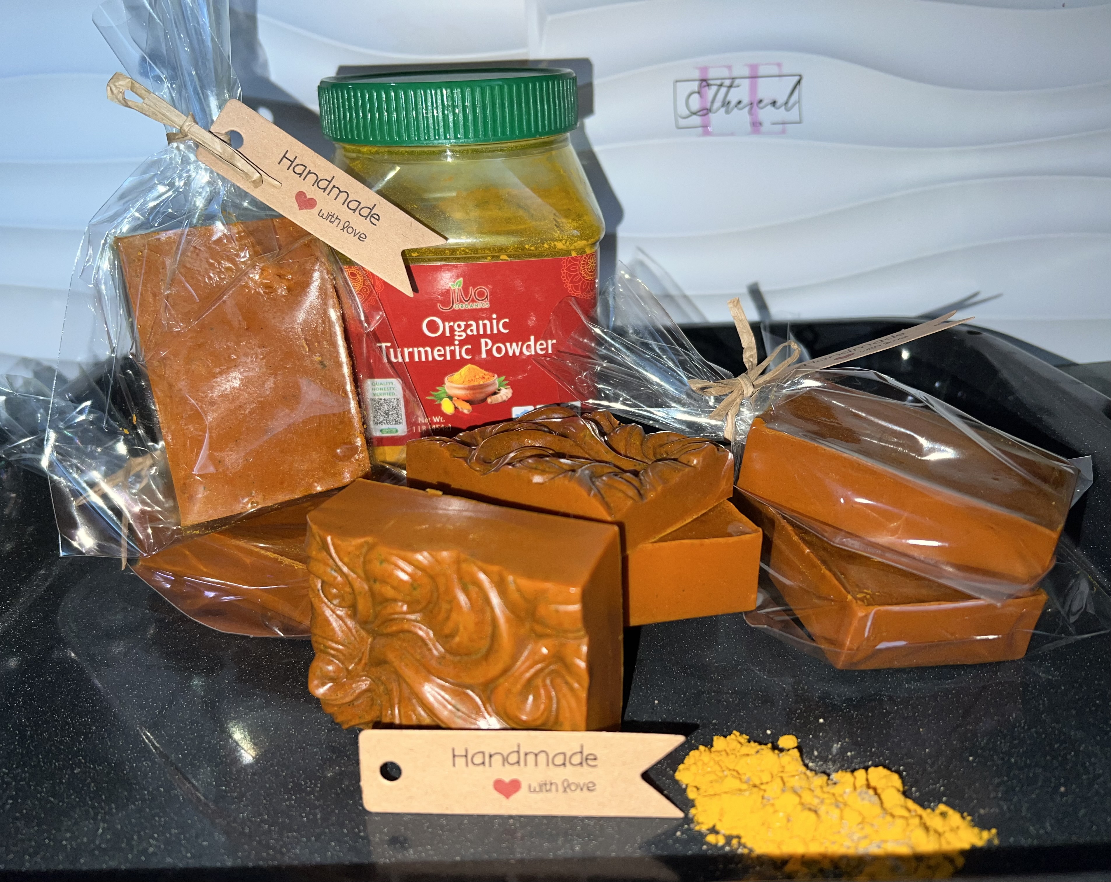 Ethereal Cosmetics Tumeric Soap Bar — View 2