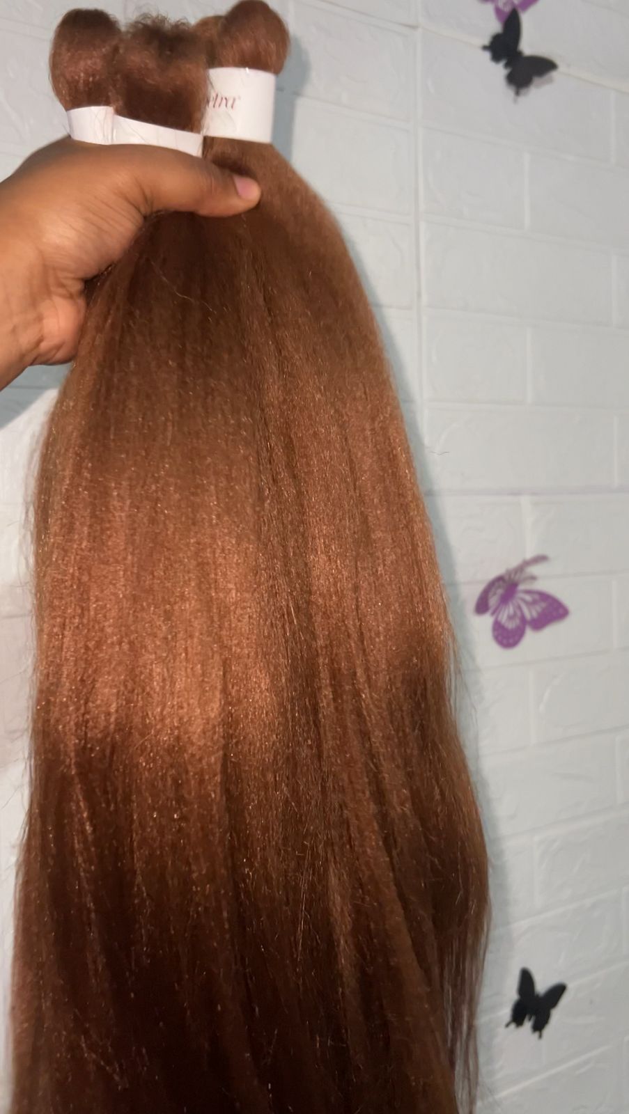 Pre-Stretched Braiding Hair ( Auburn #30) — View 2