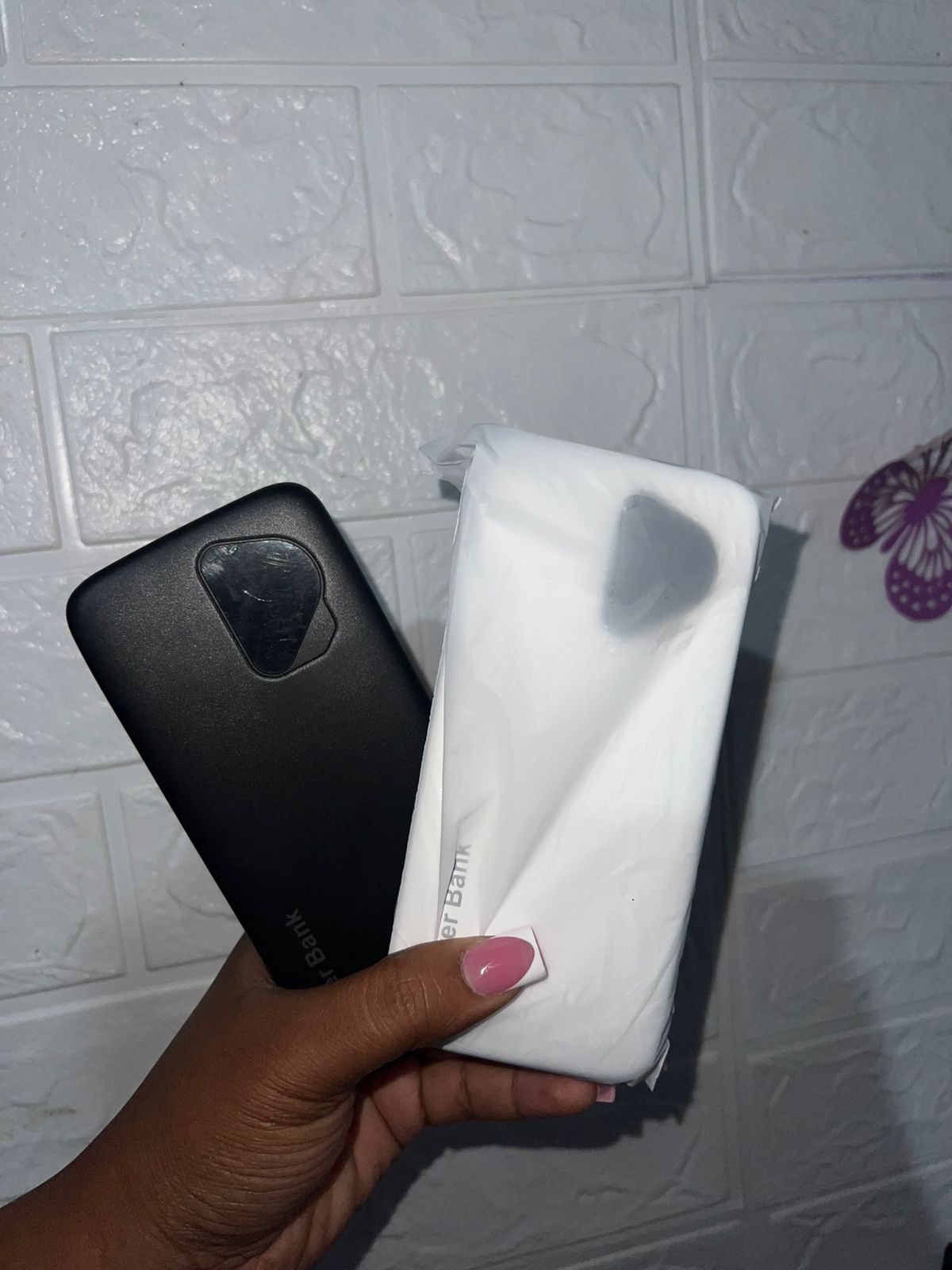 10000mAh Portable Charger with Built in Cables