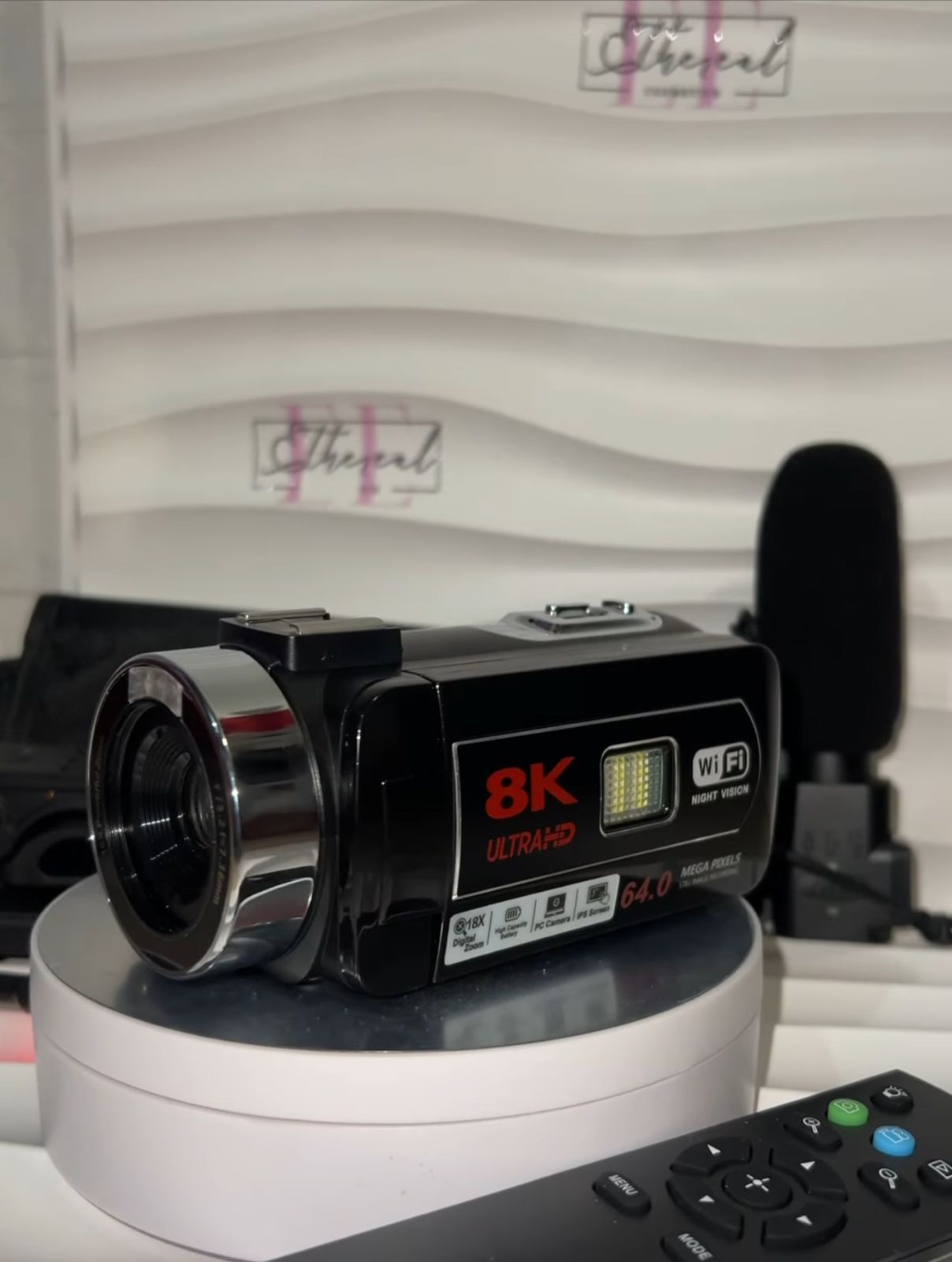 8k Ultra Camera With Mic